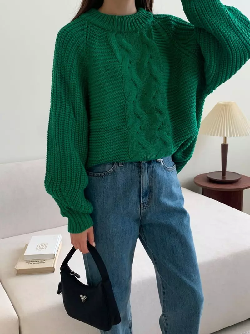 Tahiti - Korean Women Fashion - #womensfashion - Roky Knit Tee - 11