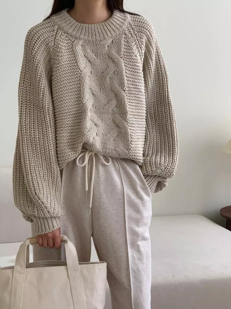 Tahiti - Korean Women Fashion - #womensfashion - Roky Knit Tee - 3