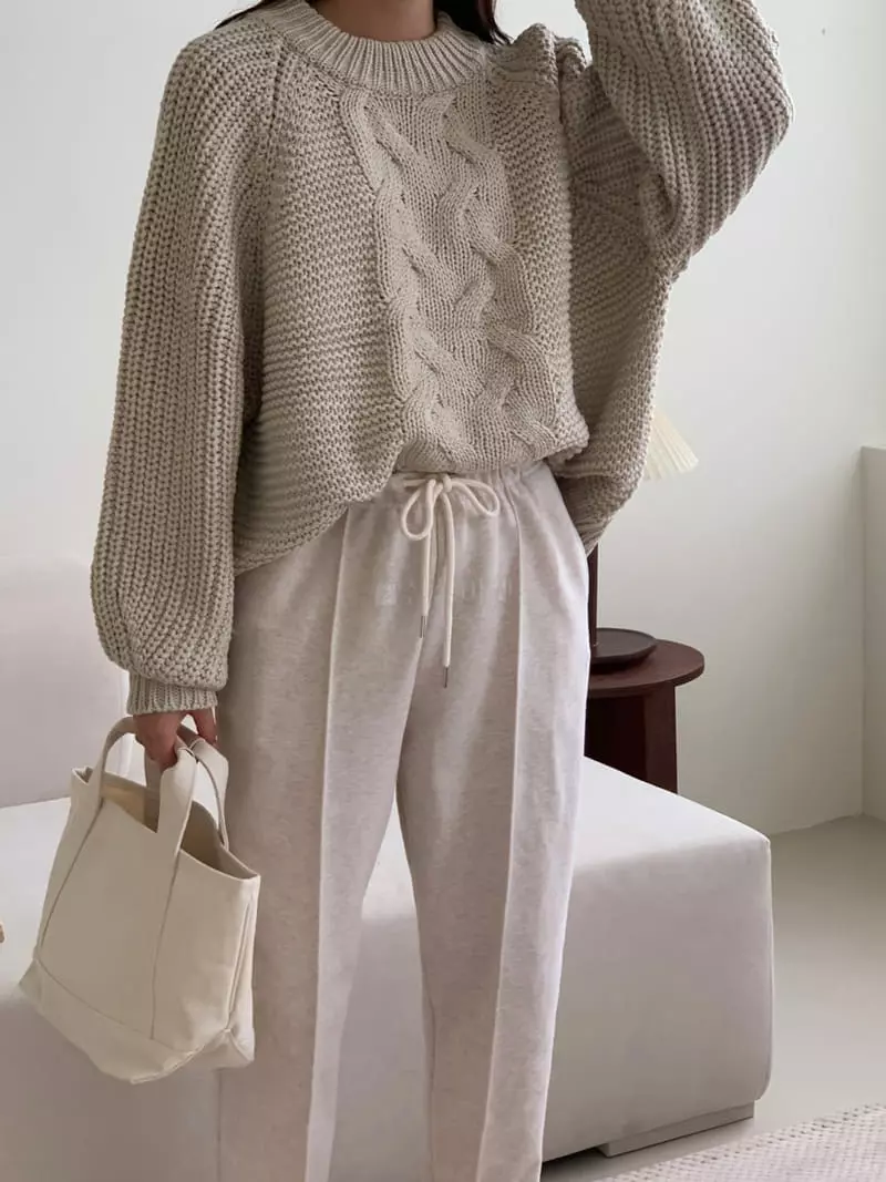 Tahiti - Korean Women Fashion - #womensfashion - Roky Knit Tee - 5