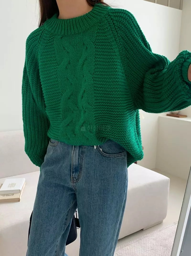 Tahiti - Korean Women Fashion - #womensfashion - Roky Knit Tee - 9