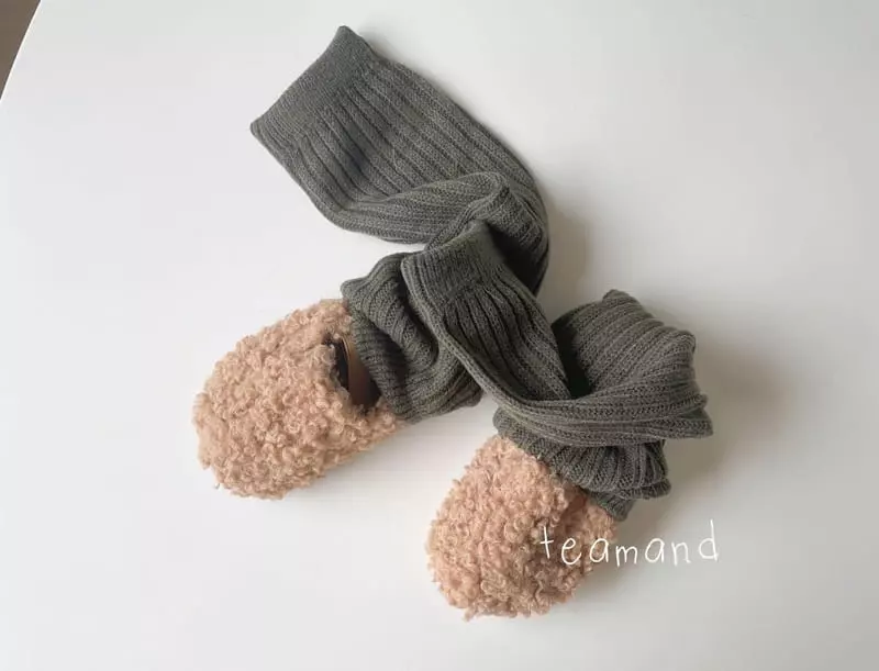 Teamand - Korean Children Fashion - #designkidswear - Rib Warmer Foot Toshi - 5