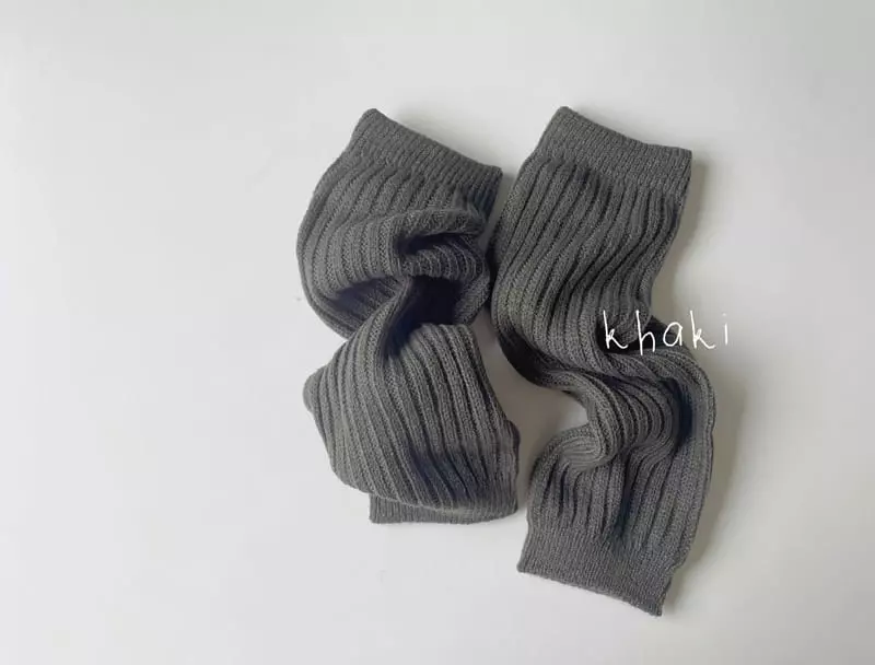 Teamand - Korean Children Fashion - #discoveringself - Rib Warmer Foot Toshi - 6