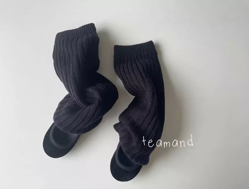 Teamand - Korean Children Fashion - #fashionkids - Rib Warmer Foot Toshi - 7