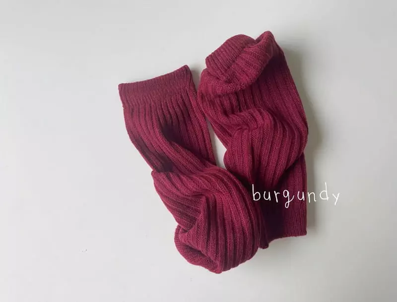 Teamand - Korean Children Fashion - #kidzfashiontrend - Rib Warmer Foot Toshi - 10