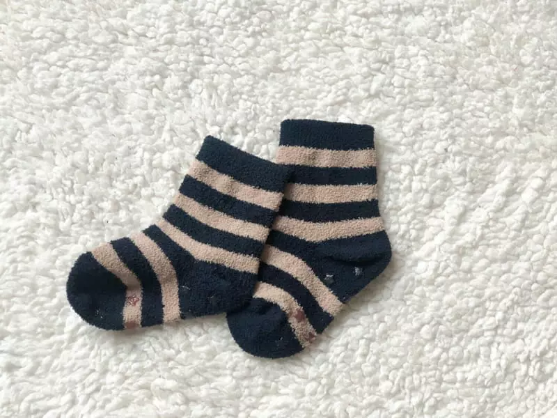 Teamand - Korean Children Fashion - #minifashionista - Stripes Sleep Socks Set - 2