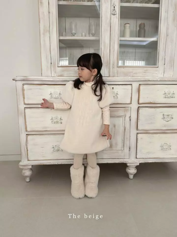 The Beige - Korean Children Fashion - #Kfashion4kids - Mink One-piece - 5