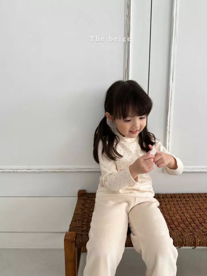The Beige - Korean Children Fashion - #childrensboutique - Half Turtleneck Tee