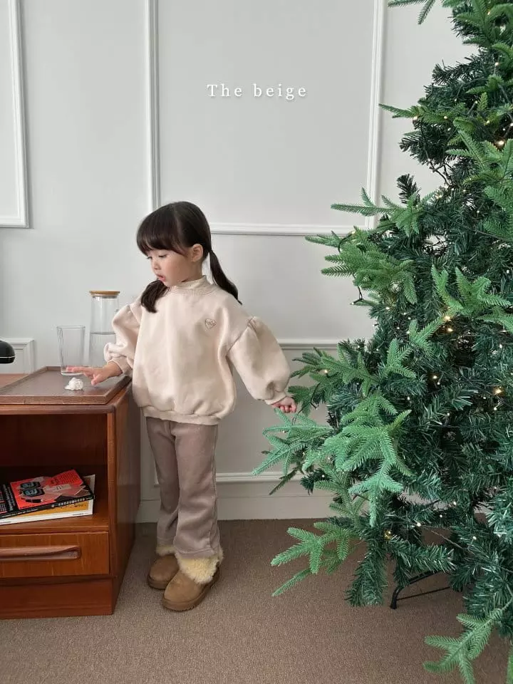 The Beige - Korean Children Fashion - #designkidswear - Puff Sweatshirt
