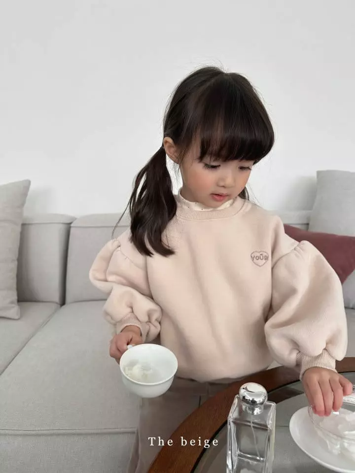 The Beige - Korean Children Fashion - #fashionkids - Puff Sweatshirt - 4