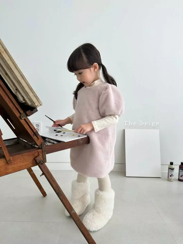 The Beige - Korean Children Fashion - #magicofchildhood - Mink One-piece - 7