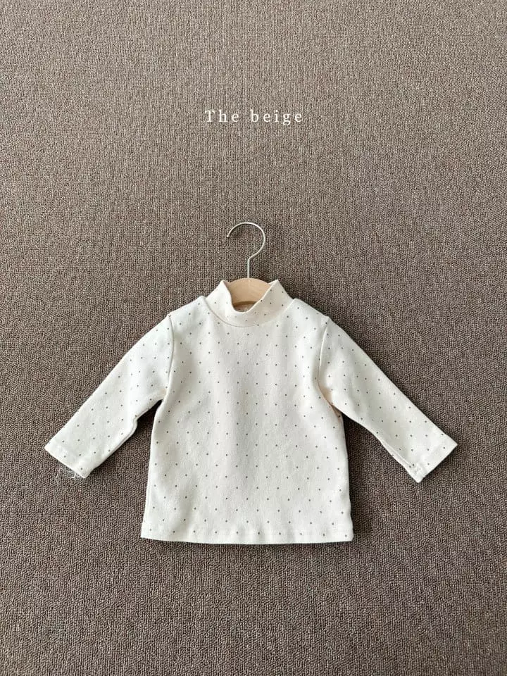 The Beige - Korean Children Fashion - #prettylittlegirls - Half Turtleneck Tee - 12