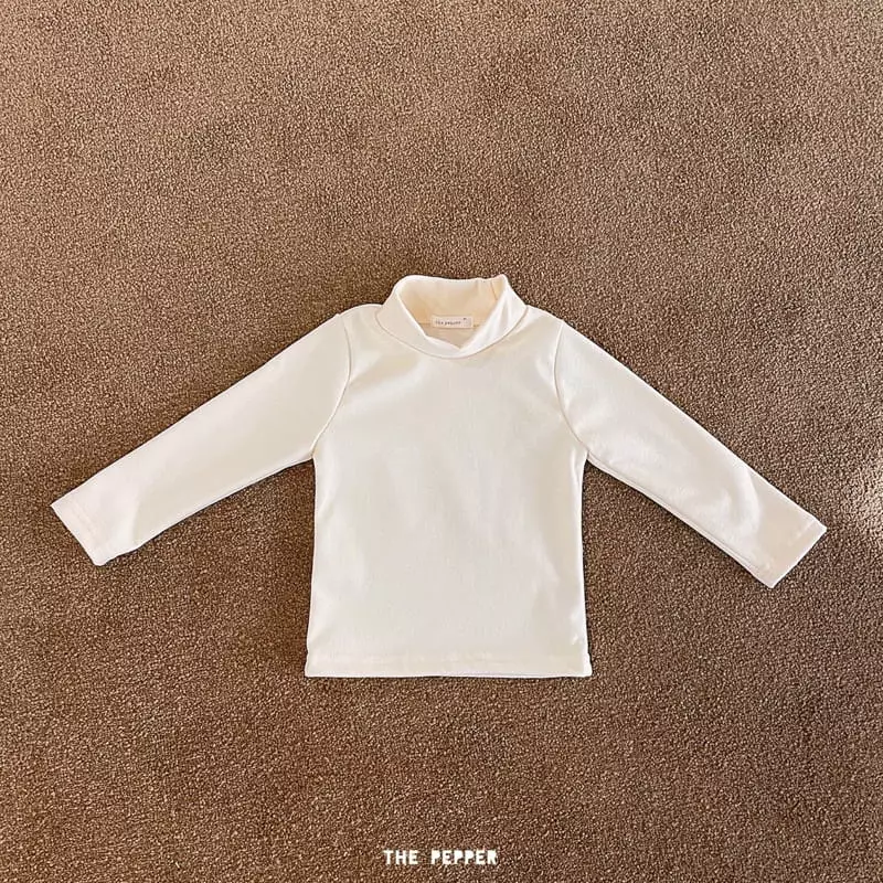 The Pepper - Korean Children Fashion - #childofig - Half Turtleneck Tee - 6