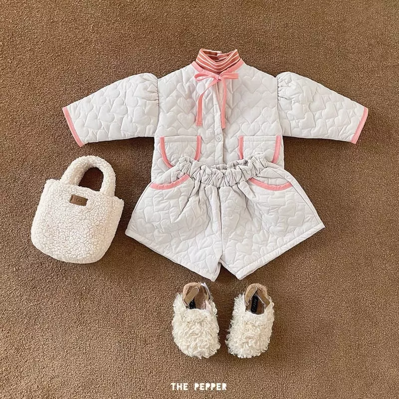 The Pepper - Korean Children Fashion - #kidsshorts - Heart Pants - 5