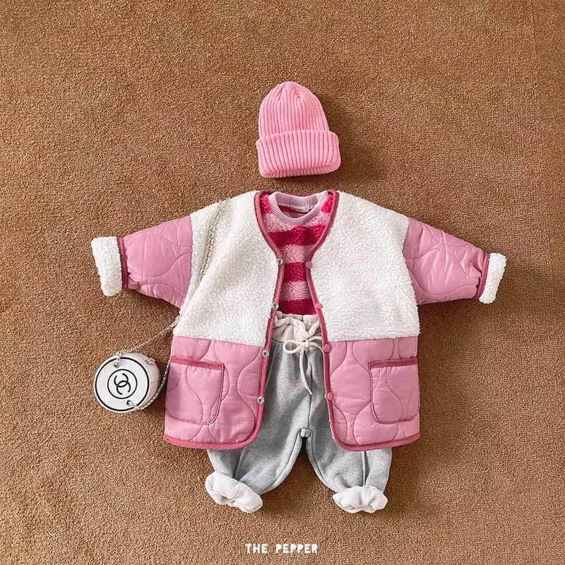 The Pepper - Korean Children Fashion - #kidsshorts - Color Jacket - 2
