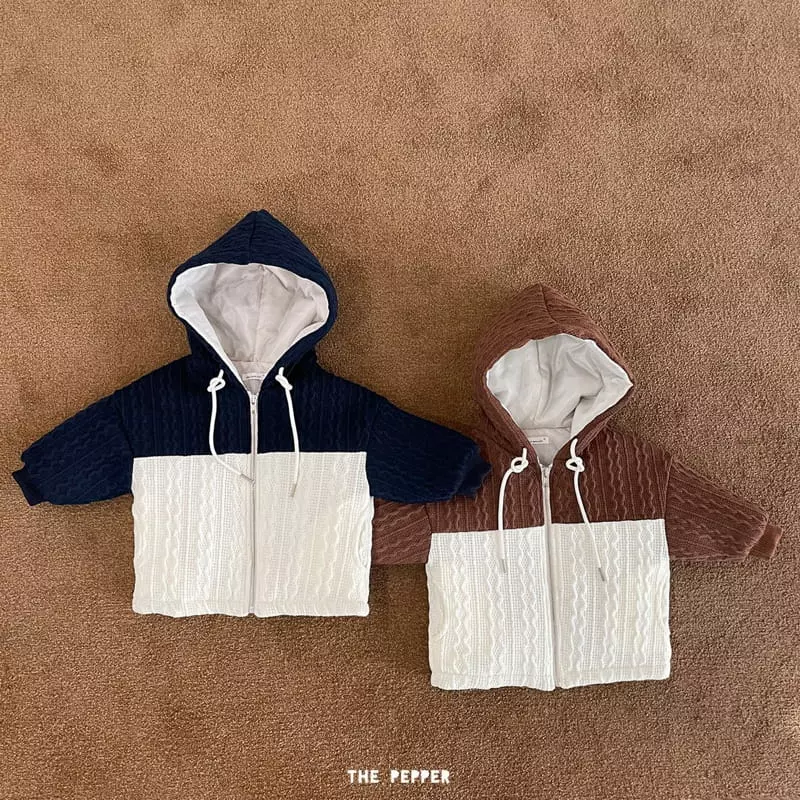 The Pepper - Korean Children Fashion - #kidzfashiontrend - Knit Collar Jacket - 12