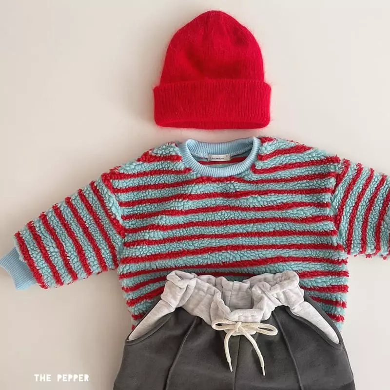 The Pepper - Korean Children Fashion - #littlefashionista - Color Bbogle Sweatshirt - 7