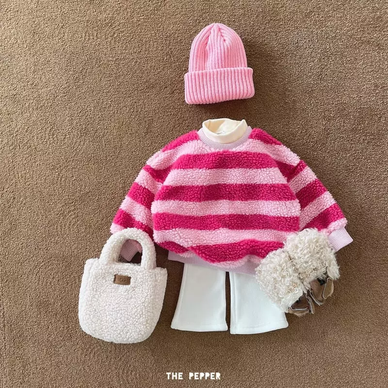 The Pepper - Korean Children Fashion - #minifashionista - Color Bbogle Sweatshirt - 9