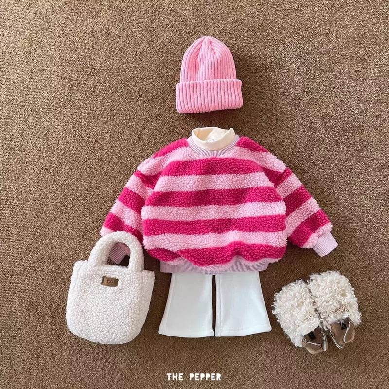 The Pepper - Korean Children Fashion - #prettylittlegirls - Color Bbogle Sweatshirt - 10