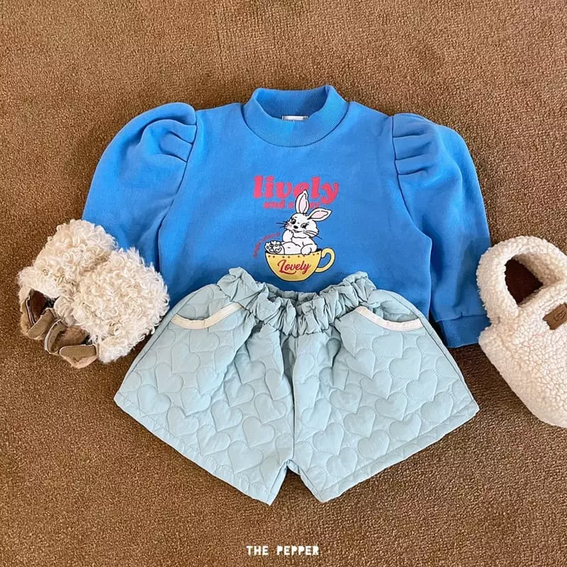 The Pepper - Korean Children Fashion - #stylishchildhood - Puff Rabbit Sweatshirt - 7