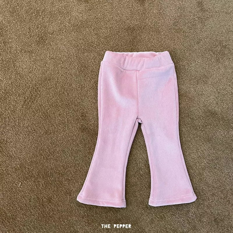 The Pepper - Korean Children Fashion - #todddlerfashion - Rib Pants - 6