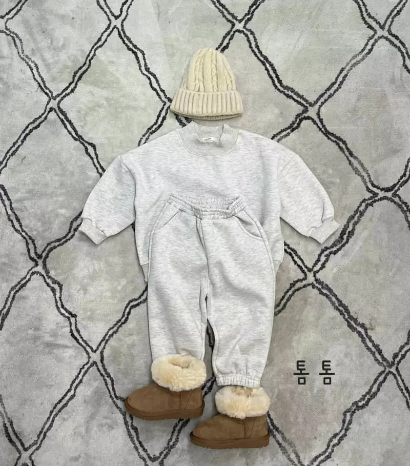 Tom Tom - Korean Children Fashion - #childofig - Half Basic Top Bottom Set - 5