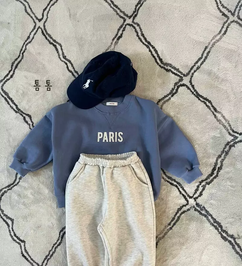 Tom Tom - Korean Children Fashion - #discoveringself - Paris Apleke Sweatshirt - 2