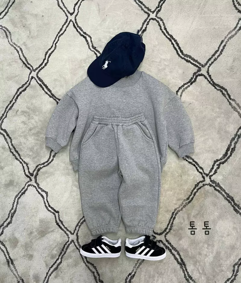 Tom Tom - Korean Children Fashion - #fashionkids - Half Basic Top Bottom Set - 10