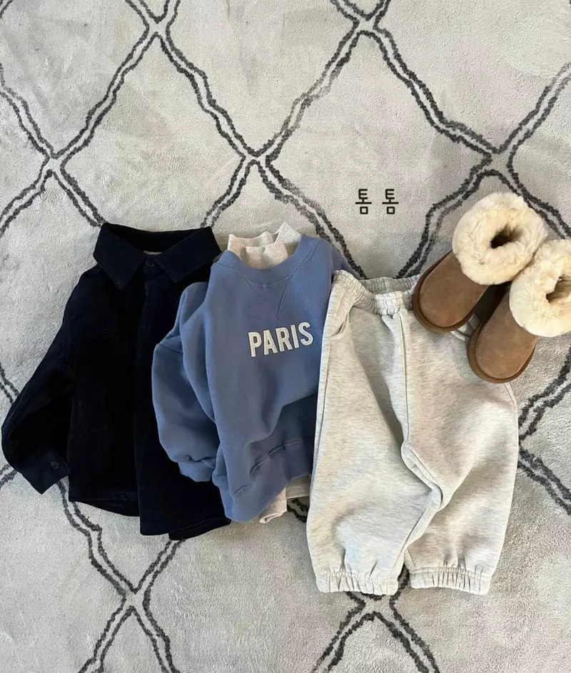 Tom Tom - Korean Children Fashion - #fashionkids - Paris Apleke Sweatshirt - 3