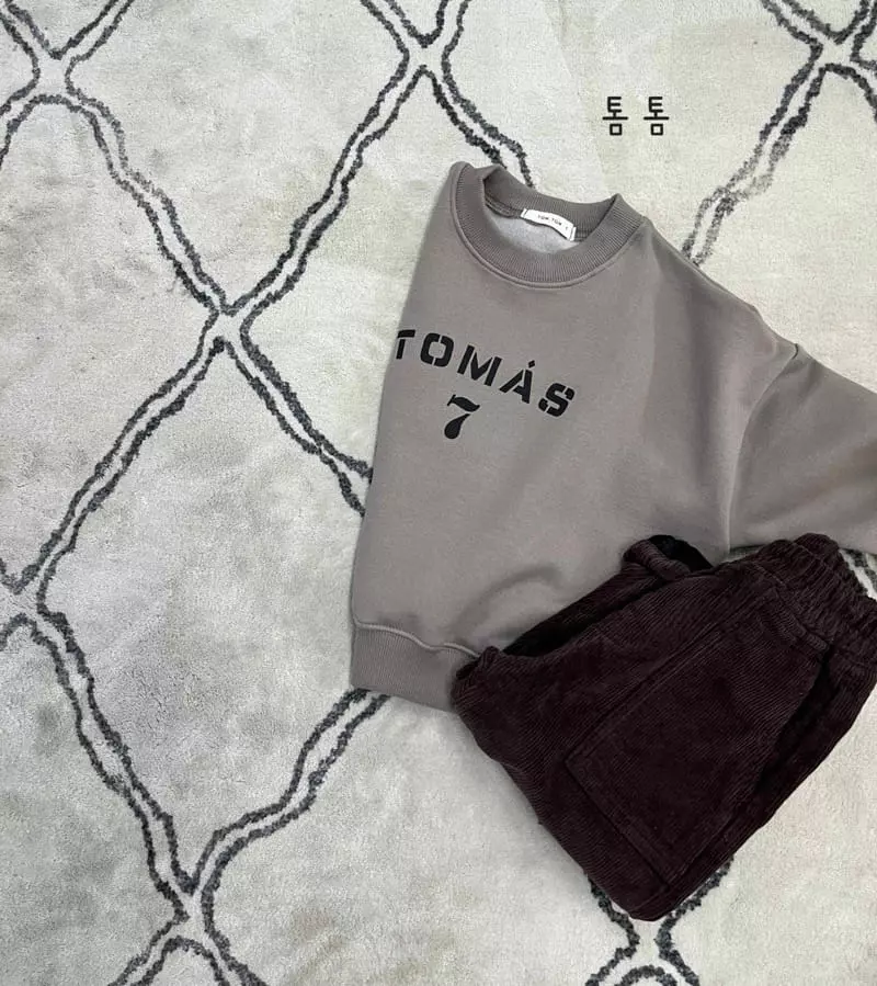 Tom Tom - Korean Children Fashion - #kidsshorts - Tomas Sweatshirt - 5