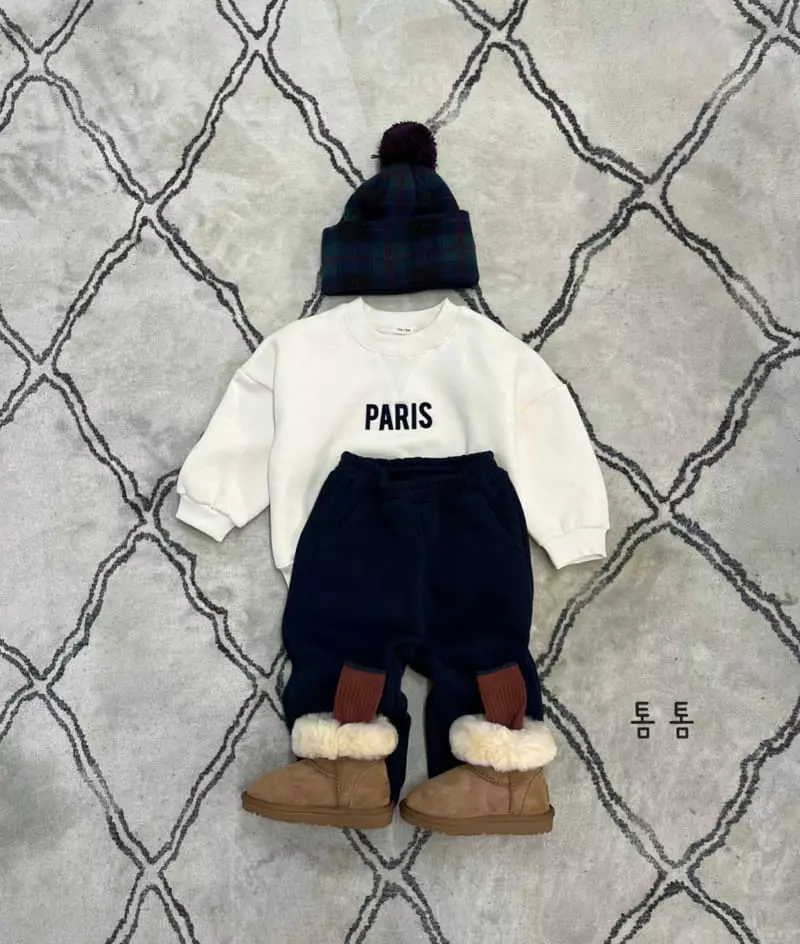 Tom Tom - Korean Children Fashion - #fashionkids - Paris Apleke Sweatshirt - 4