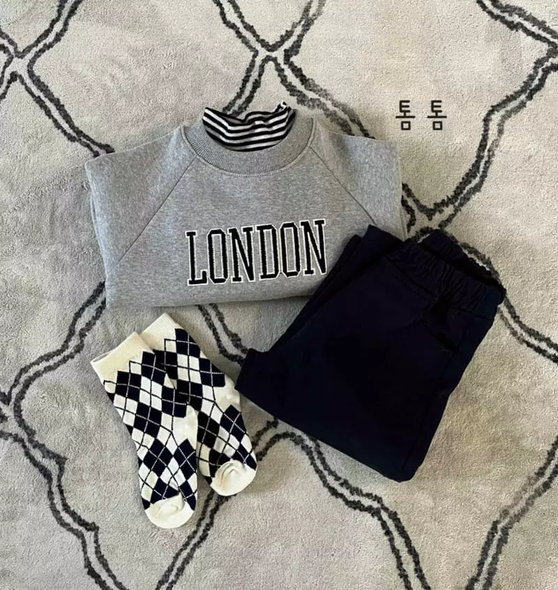 Tom Tom - Korean Children Fashion - #littlefashionista - London Sweatshirt - 7