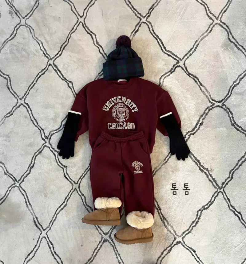 Tom Tom - Korean Children Fashion - #magicofchildhood - Chicago Top Bottom Set