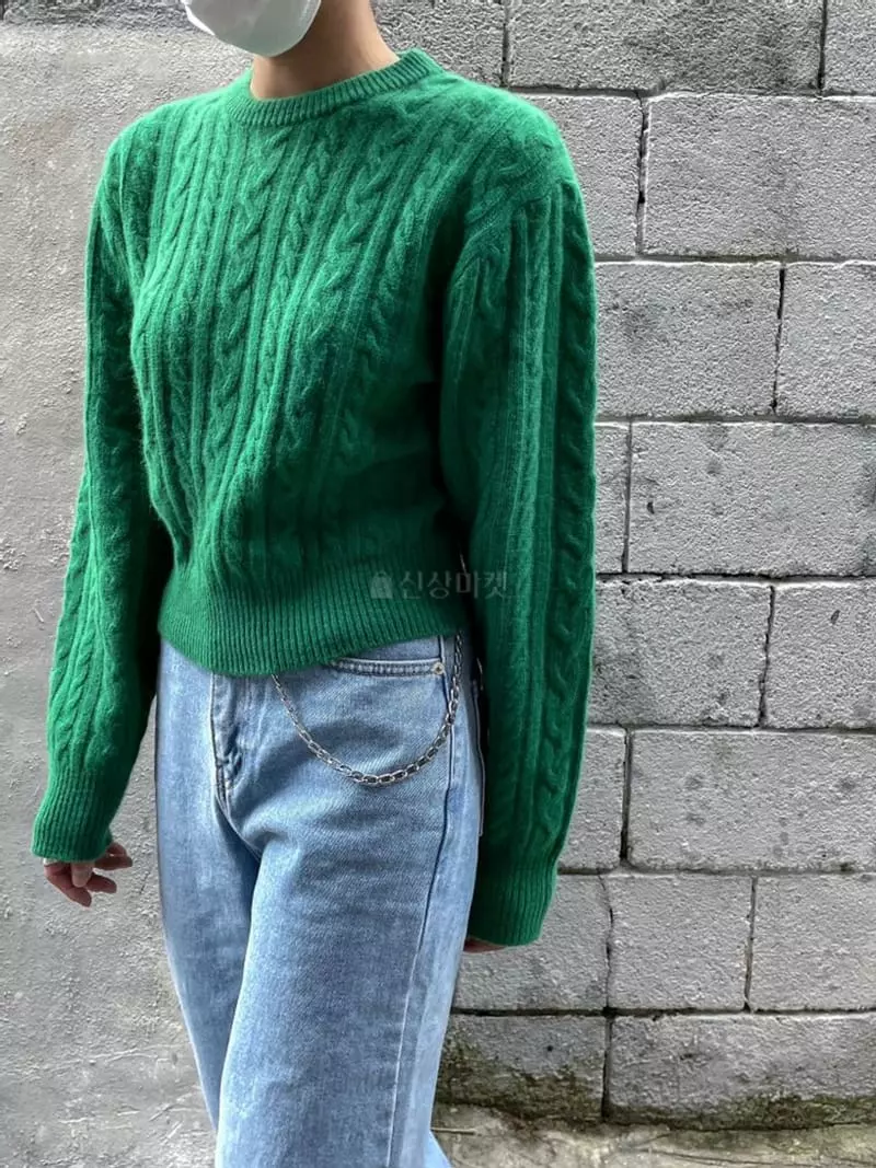 Und - Korean Women Fashion - #momslook - Fox Crop Tee - 2