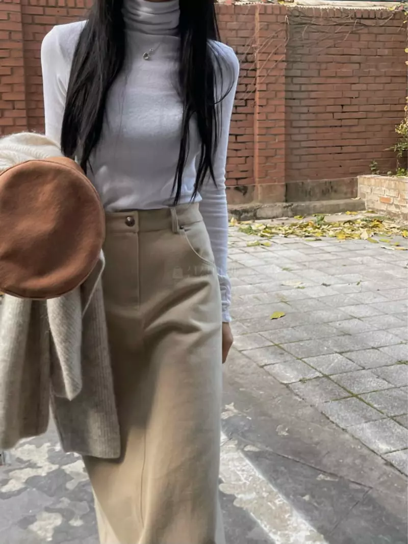 Und - Korean Women Fashion - #vintageinspired - Angora Tee - 5