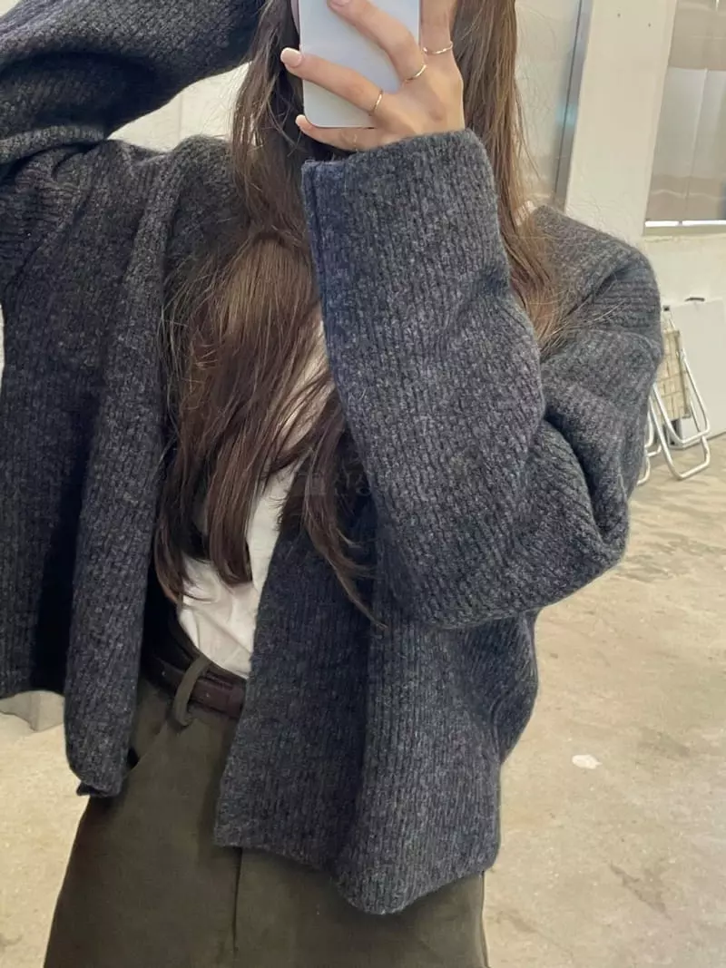 Und - Korean Women Fashion - #womensfashion - Kid Knit Tee - 5