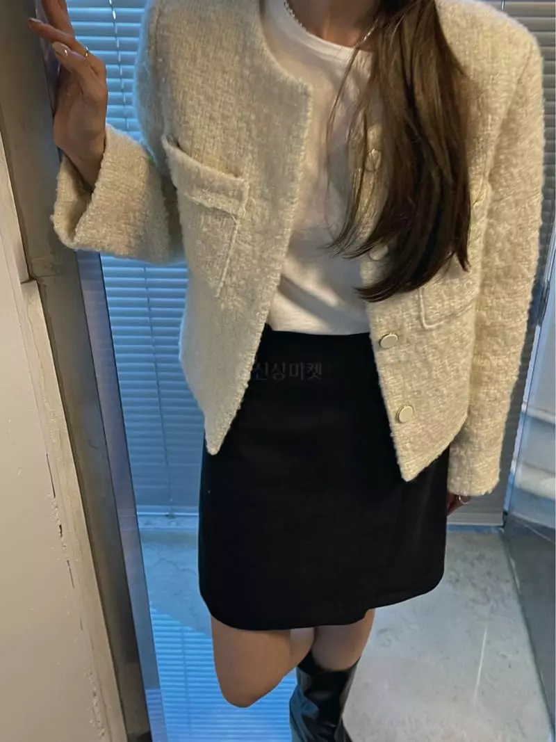 Und - Korean Women Fashion - #womensfashion - Jane Twid Jacket