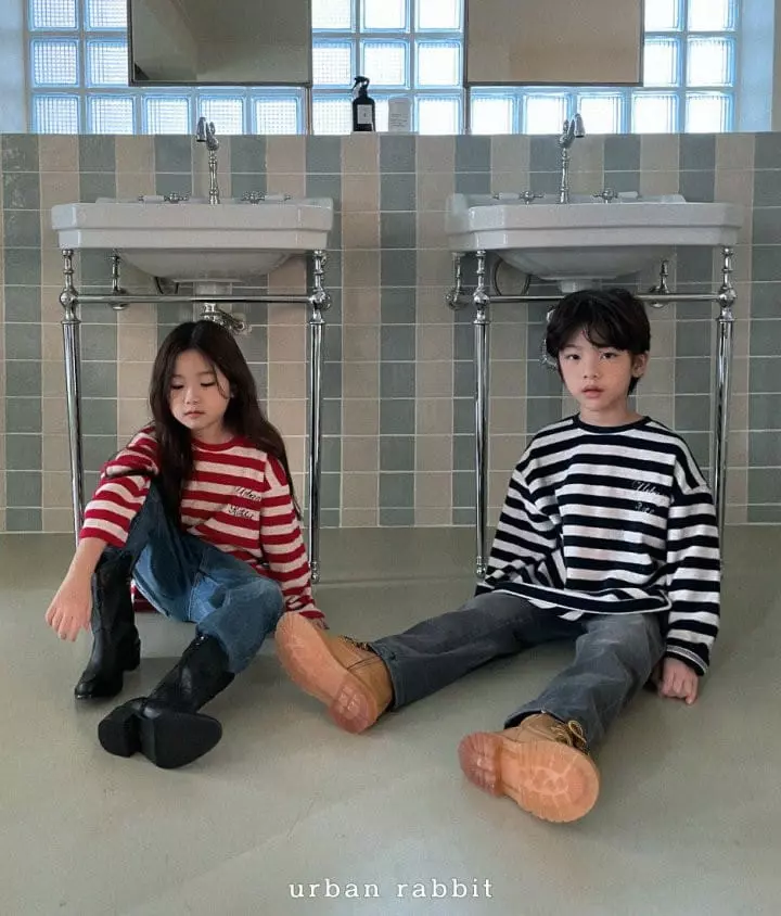 Urban Rabbit - Korean Children Fashion - #Kfashion4kids - Sha Mp Stripes Tee - 11