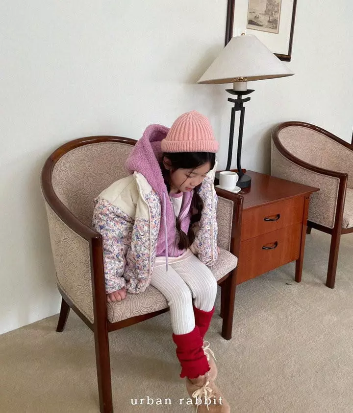 Urban Rabbit - Korean Children Fashion - #Kfashion4kids - Flower Jacquard Padding Jumper - 9