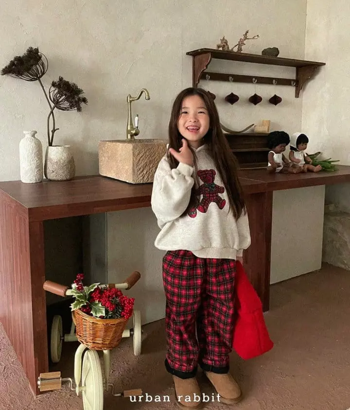 Urban Rabbit - Korean Children Fashion - #Kfashion4kids - Christmas Check Pants - 3
