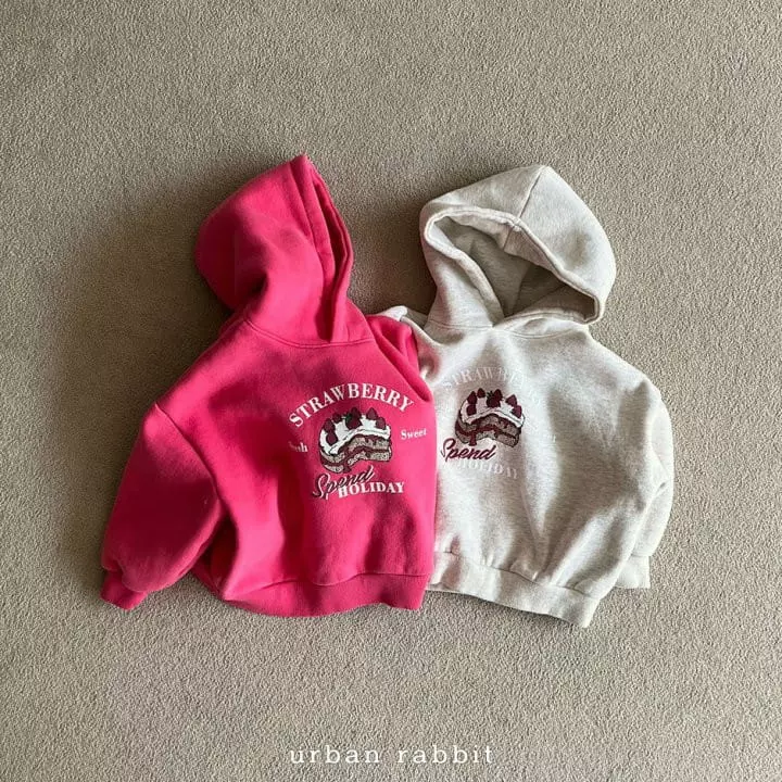 Urban Rabbit - Korean Children Fashion - #childofig - Strawberry Cake Hoody - 2