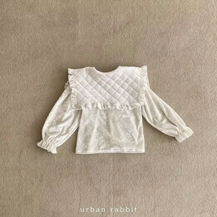 Urban Rabbit - Korean Children Fashion - #prettylittlegirls - Quilting Velvet Blouse - 4