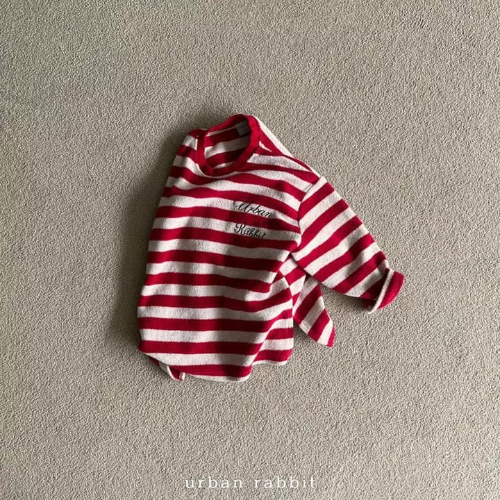Urban Rabbit - Korean Children Fashion - #childofig - Sha Mp Stripes Tee - 3
