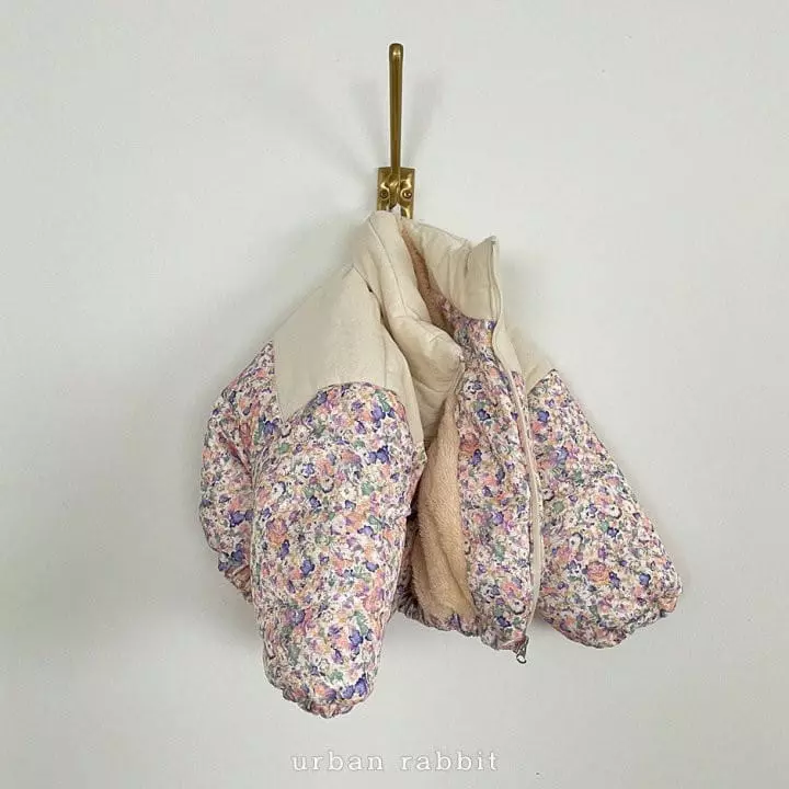 Urban Rabbit - Korean Children Fashion - #childofig - Flower Jacquard Padding Jumper