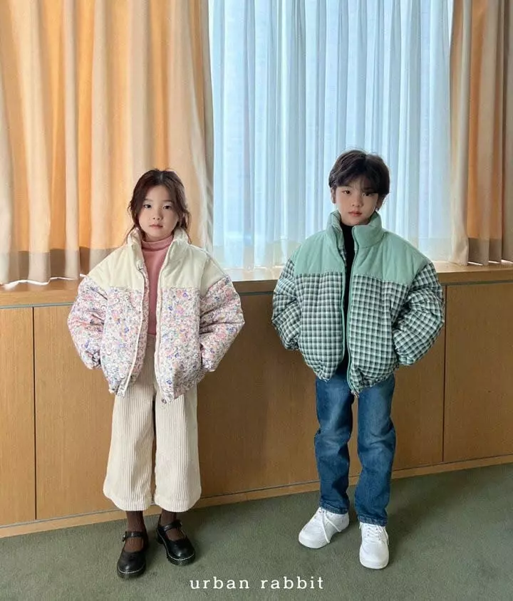 Urban Rabbit - Korean Children Fashion - #designkidswear - Flower Jacquard Padding Jumper - 3