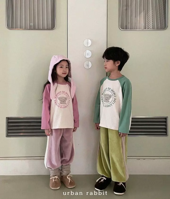 Urban Rabbit - Korean Children Fashion - #discoveringself - Bear Regulan Tee - 8