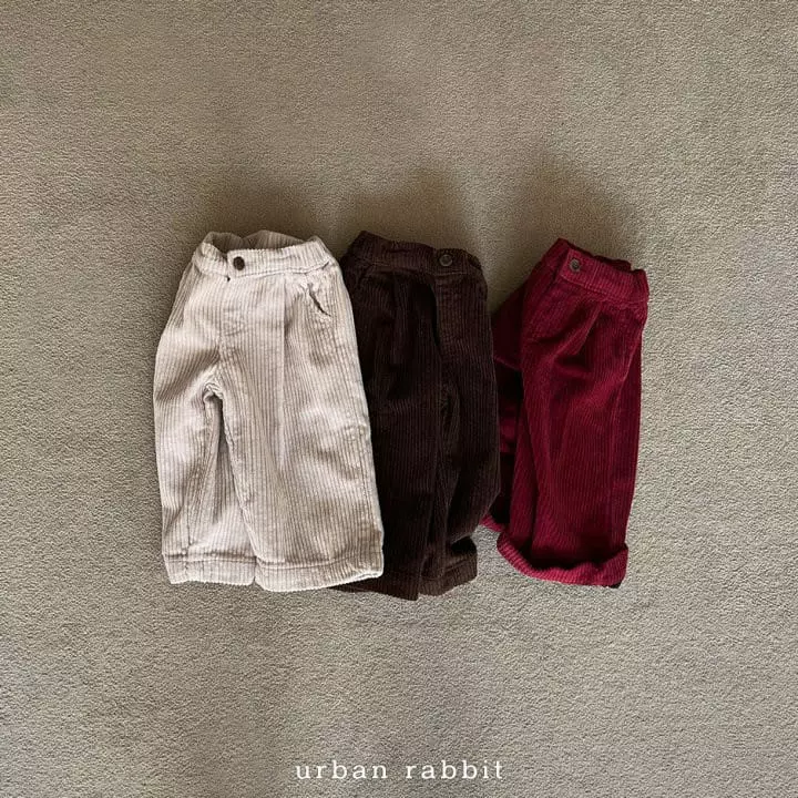 Urban Rabbit - Korean Children Fashion - #fashionkids - Corduroy PAnts