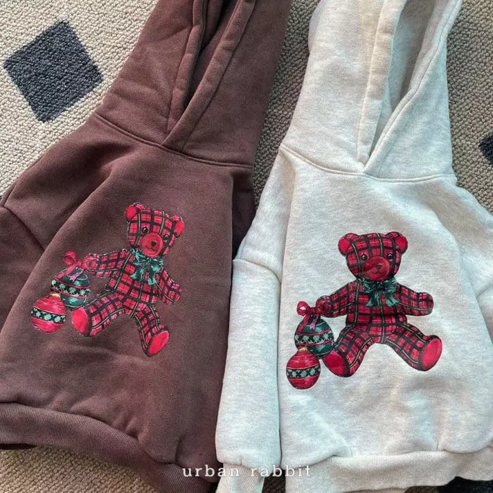 Urban Rabbit - Korean Children Fashion - #fashionkids - Christmas Bear Hoody 
