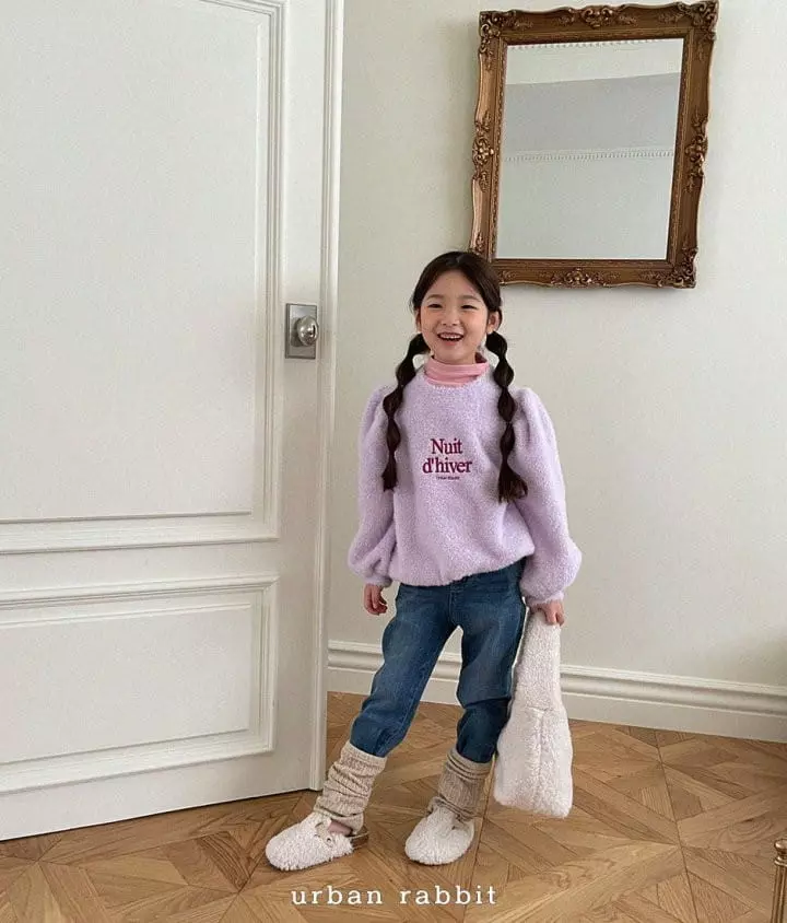 Urban Rabbit - Korean Children Fashion - #kidsshorts - Winter Puff Tee - 11