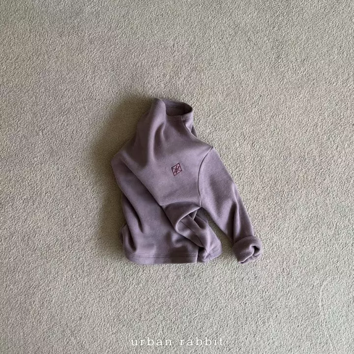 Urban Rabbit - Korean Children Fashion - #kidsshorts - Simple Turtleneck Tee - 6