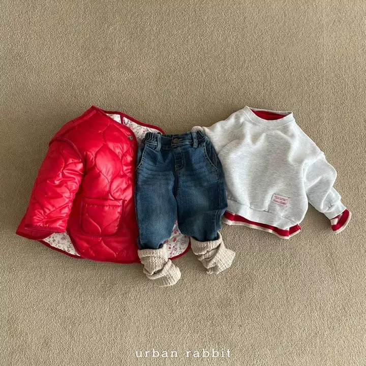 Urban Rabbit - Korean Children Fashion - #kidsstore - P Lavel Sweatshirt - 6
